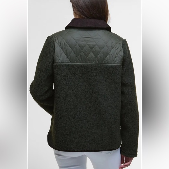 NWT Barbour green quilted Laurel jacket - Picture 7 of 8